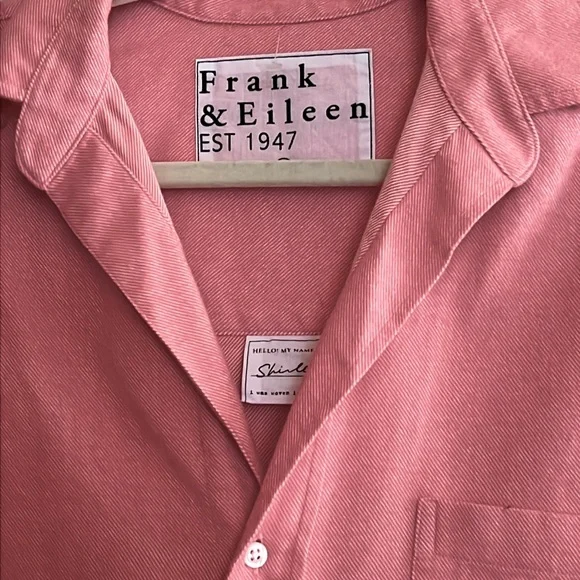 Frank & Eileen Pink Button Down Shirt - Picture 11 of 11